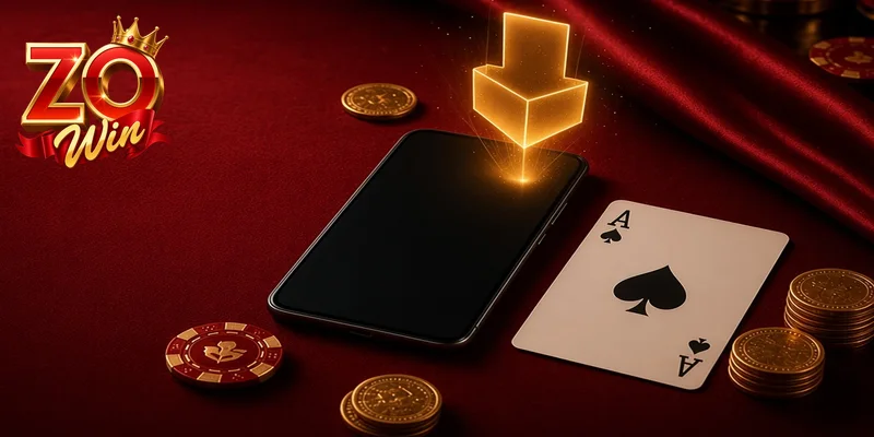 Tải app Zowin 2026 từ nút trên notoriousbig.io