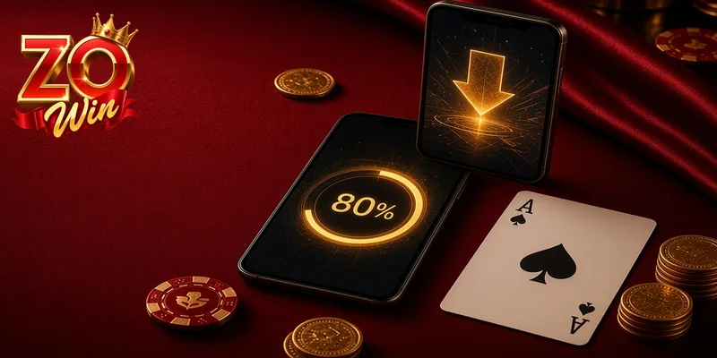 Mở app Zowin đã tải từ notoriousbig.io khi nhà mạng chặn web